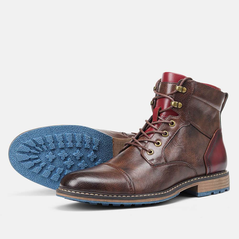 Winterfeld™ | Oxford-Stiefel aus Leder