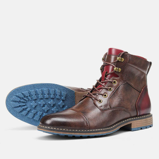 Winterfeld™ | Oxford-Stiefel aus Leder