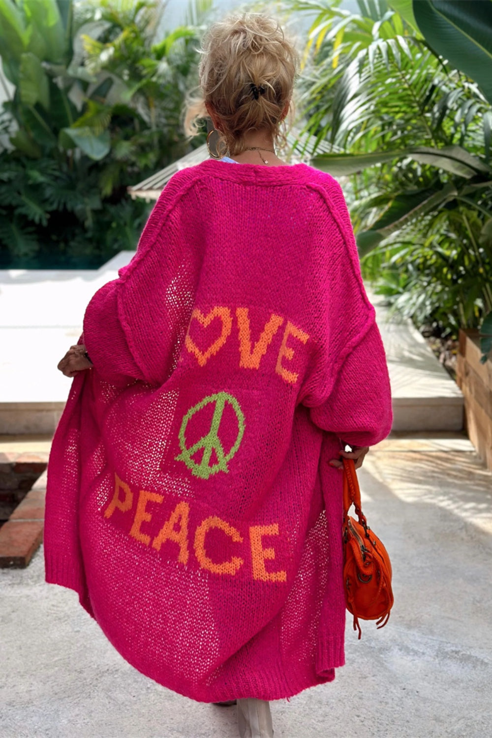 Sommerfeld | Liebe & Frieden - Long Sleeve Cardigan