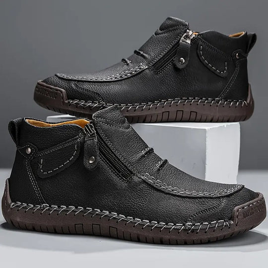 Winterfeld | Elegante Herren-Schuhe mit Reißverschluss