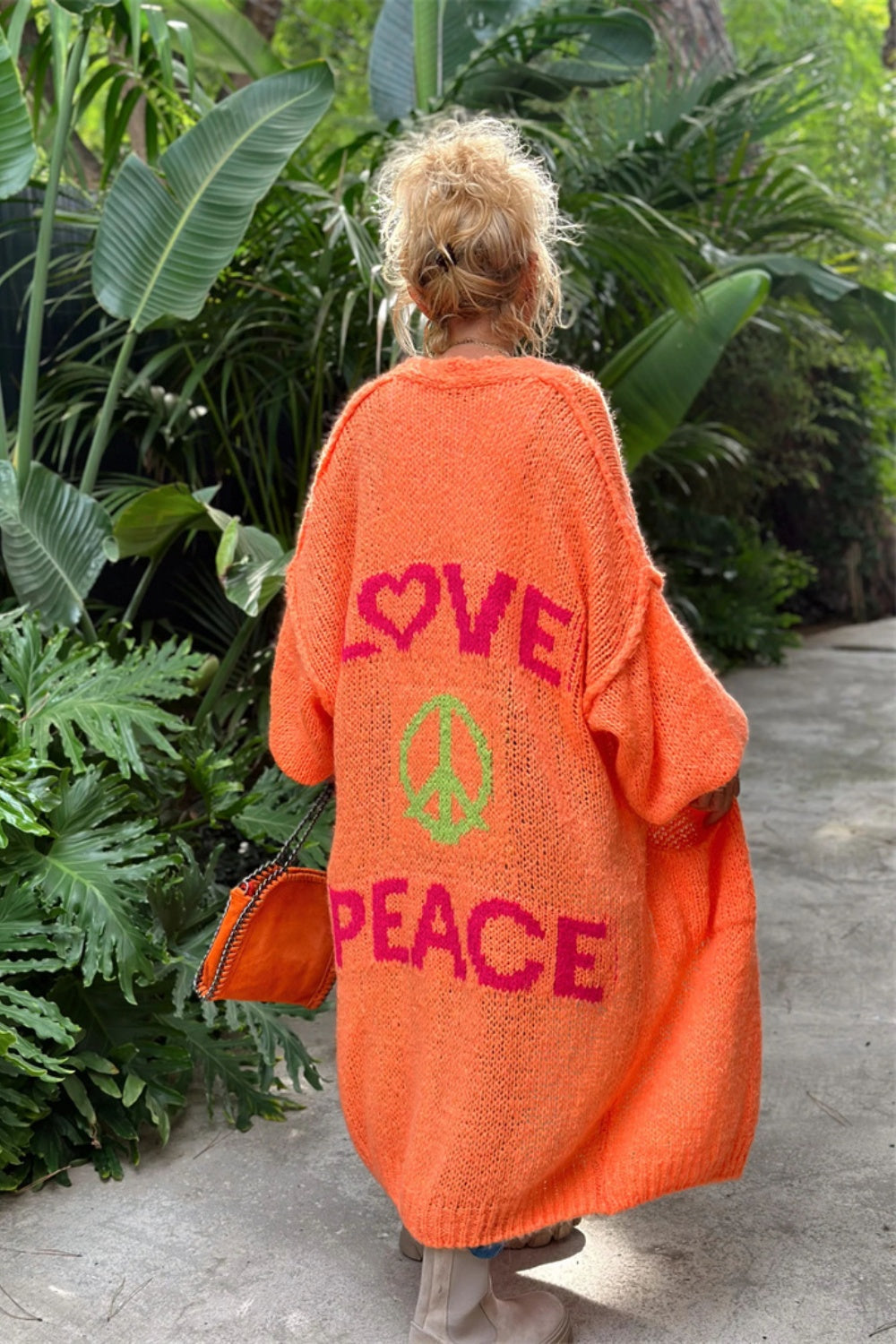 Sommerfeld | Liebe & Frieden - Long Sleeve Cardigan