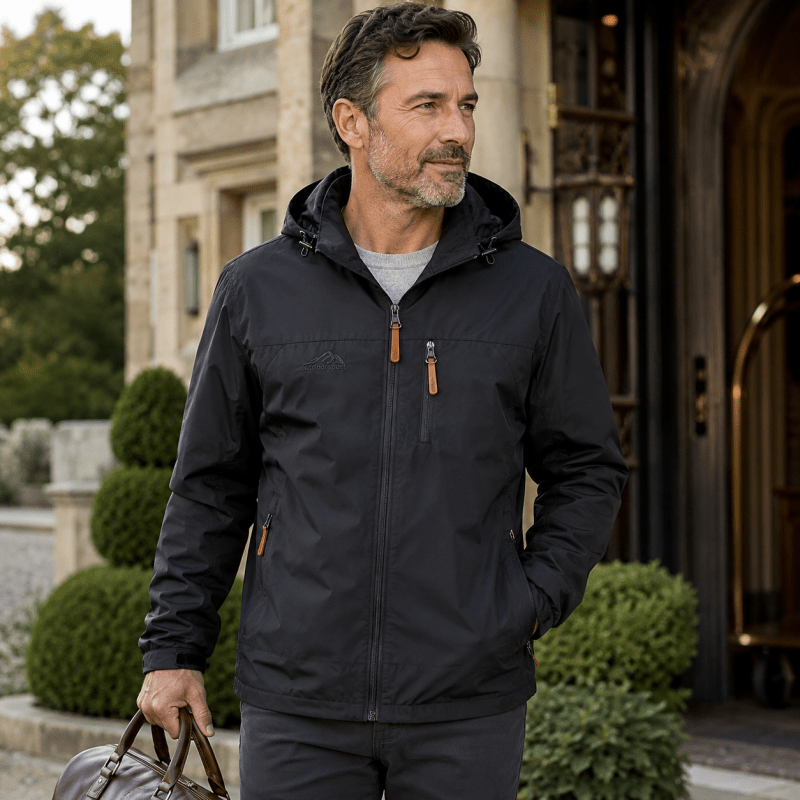 Sommerfeld | Wetterfeste Herrenjacke mit Kapuze
