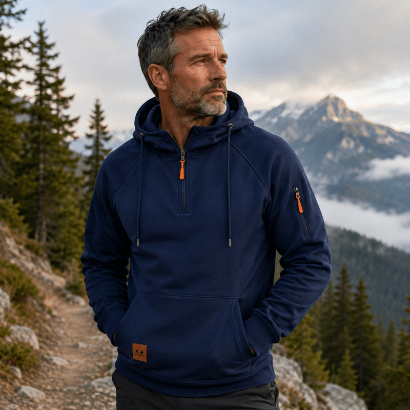 Sommerfeld | Gefütterte Yukon-Sweatjacke für Herren (1 kaufen, 1 GRATIS dazu)