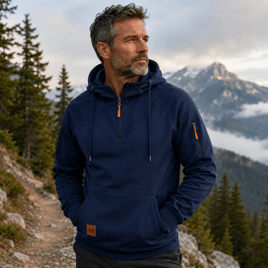 Sommerfeld | Gefütterte Yukon-Sweatjacke für Herren (1 kaufen, 1 GRATIS dazu)