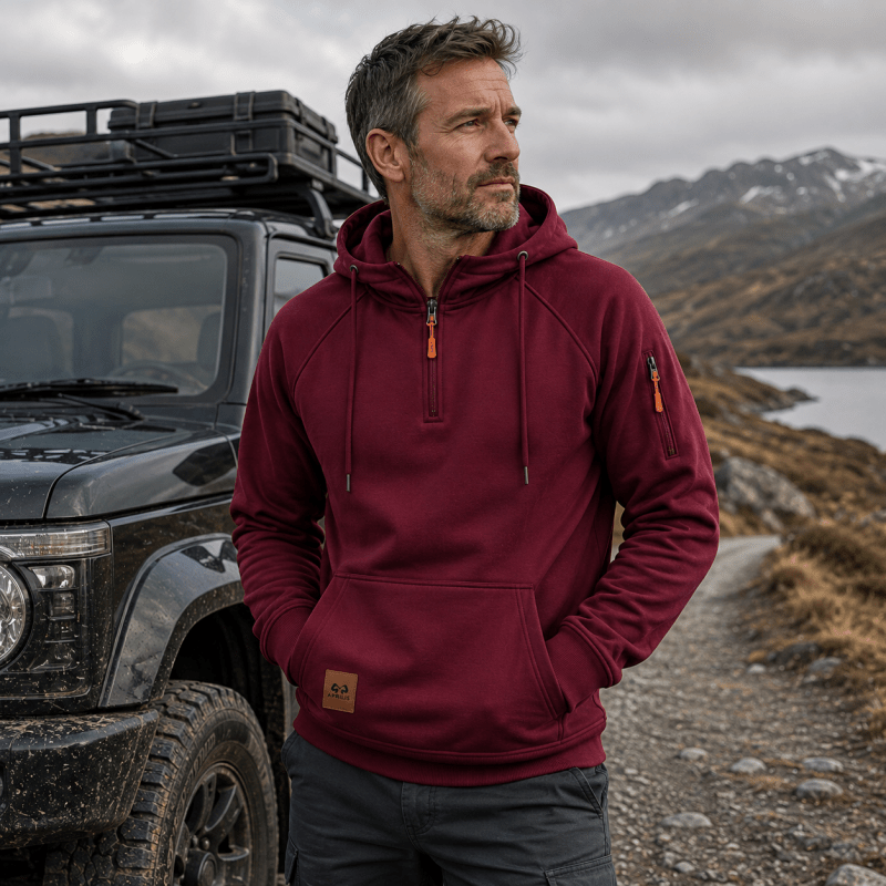 Sommerfeld | Gefütterte Yukon-Sweatjacke für Herren (1 kaufen, 1 GRATIS dazu)