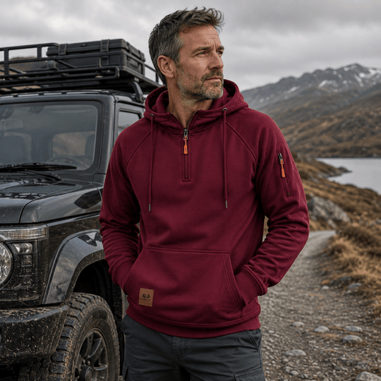 Sommerfeld | Gefütterte Yukon-Sweatjacke für Herren (1 kaufen, 1 GRATIS dazu)