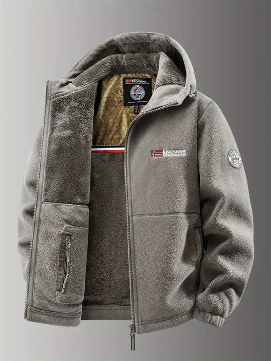 Winterfeld | Warme Fleecejacke für Herren