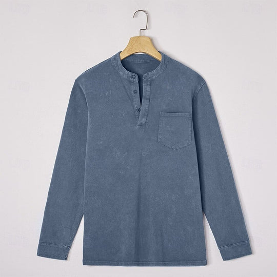 Sommerfeld | Langarm-Henleyshirt aus Baumwolle (1 kaufen, 1 GRATIS dazu)