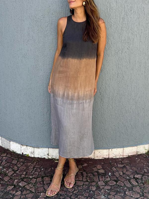 Angela™ | Elegantes Kleid mit Naturmuster