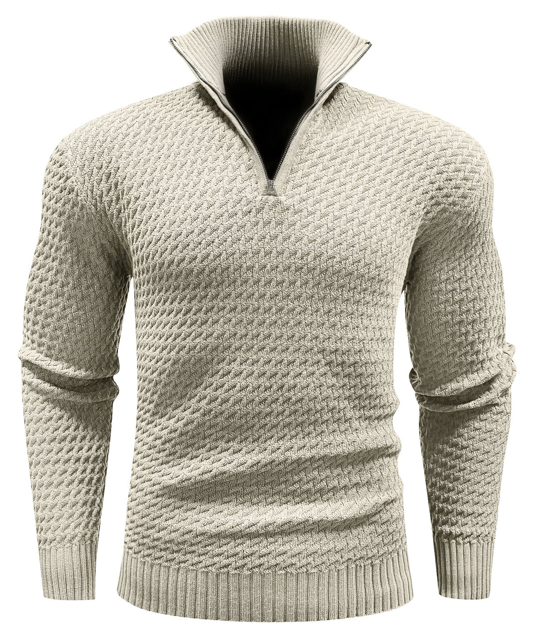 Sommerfeld | Viertel-Zip Rollkragenpullover