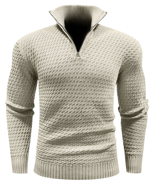 Sommerfeld | Viertel-Zip Rollkragenpullover