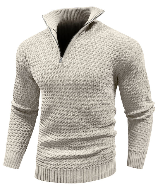 Sommerfeld | Viertel-Zip Rollkragenpullover