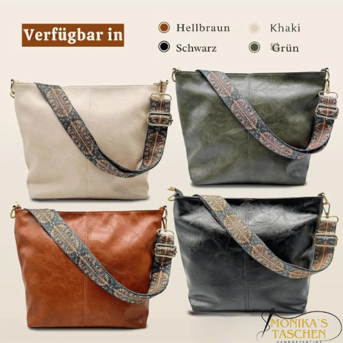 Winterfeld Tasche - Schulter Tasche mit Verzierung