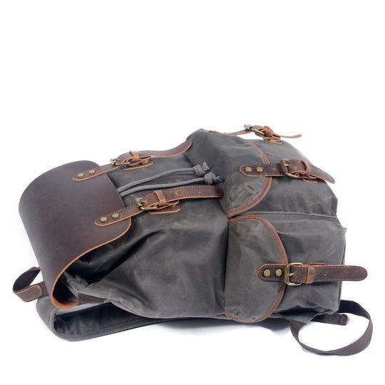 Leinenleder-Rucksack | SALZBURG