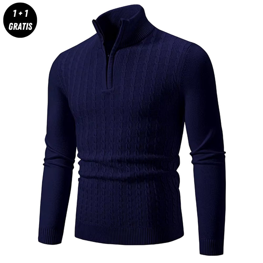 Sommerfeld™ | Stilvoller Zip-Up Pullover für Herren