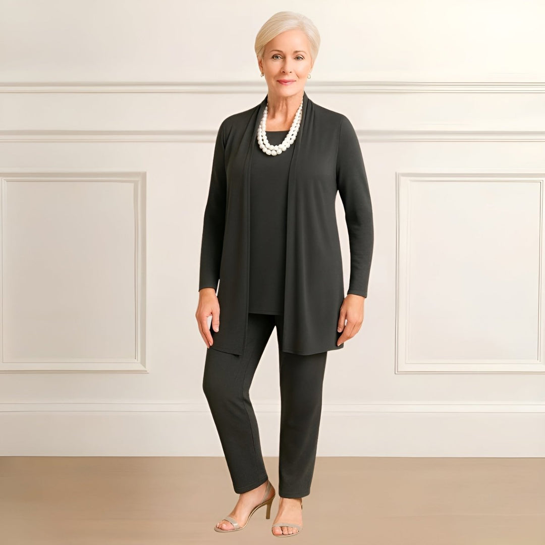 Ronalie | Elegantes Set aus Oberteil und Hose