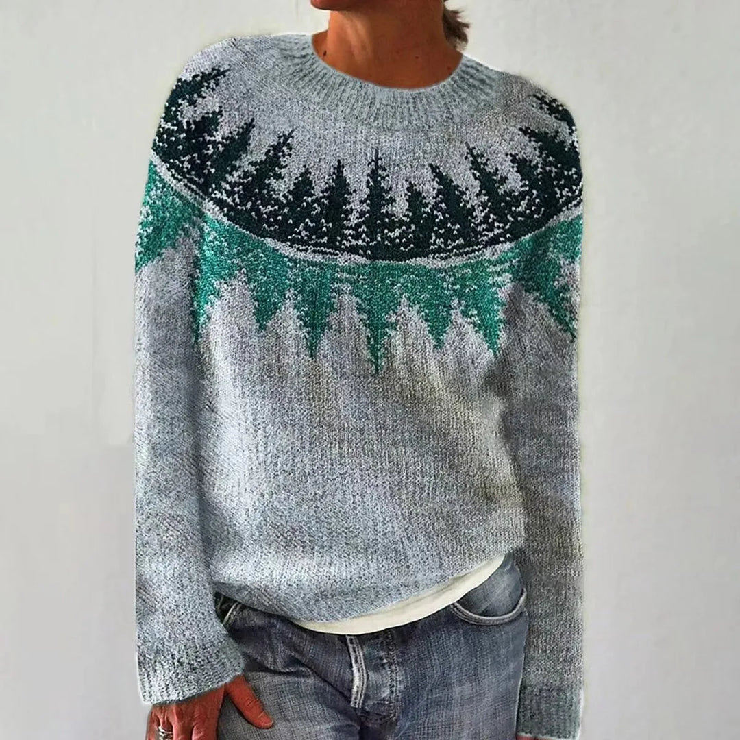 Sommerfeld | Strickpullover mit Rundhalsausschnitt