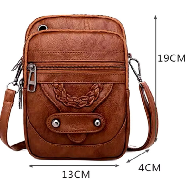Alva | Leder Crossbody Tasche