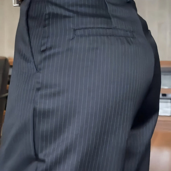 Winterfeld | ELEGANTE, FIGURSCHMEICHELNDE HOSE MIT STREIFEN