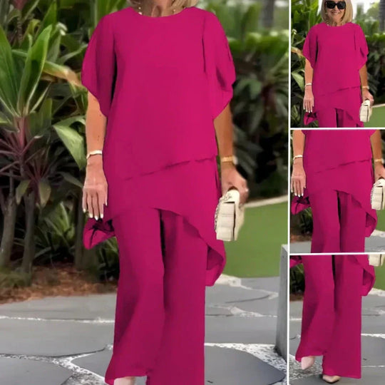 Herlene | Schickes Oberteil und Hose Set