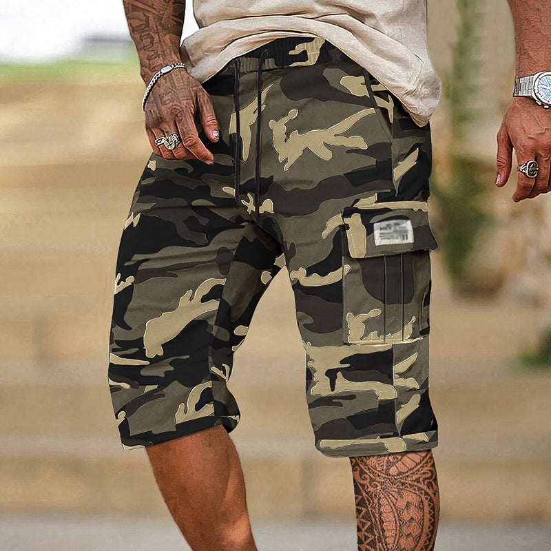Winterfeld | Camo-Cargoshorts für Herren (1 kaufen, 1 GRATIS dazu)