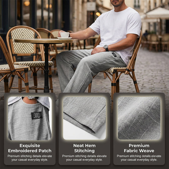 Winterfeld | Leichte Hose mit geradem Bein (1 kaufen, 1 GRATIS dazu)