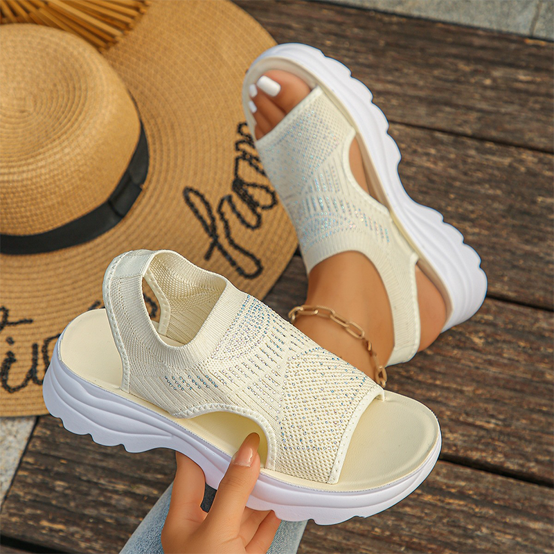 Winterfeld | Atmungsaktive Mesh-Sandalen für Damen