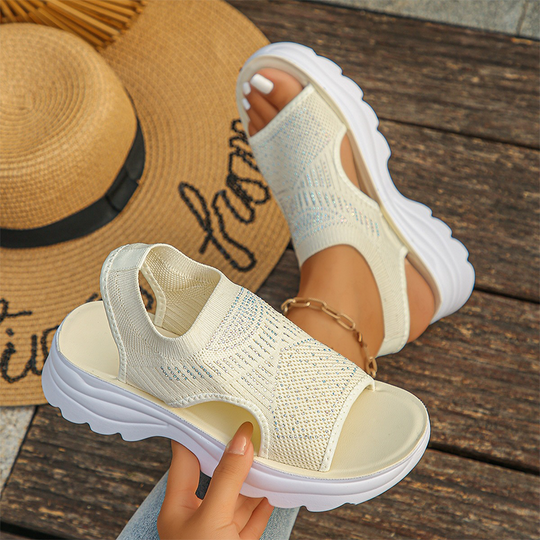 Sommerfeld | Atmungsaktive Mesh-Sandalen für Damen