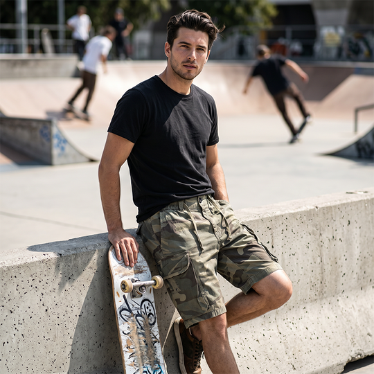 Sommerfeld | Camouflage-Cargo-Shorts für Herren (1 Kaufen, 1 GRATIS dazu)