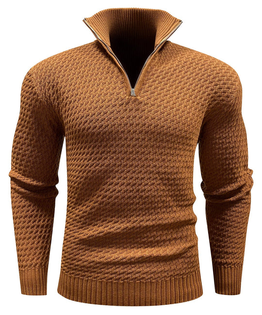 Sommerfeld | Viertel-Zip Rollkragenpullover