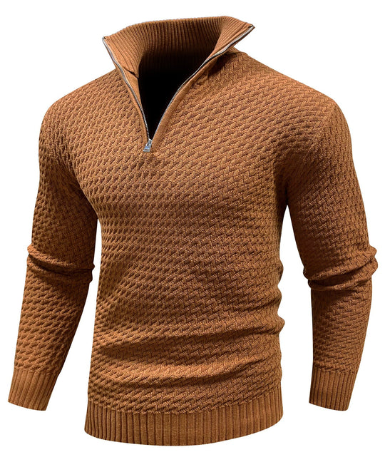 Sommerfeld | Viertel-Zip Rollkragenpullover