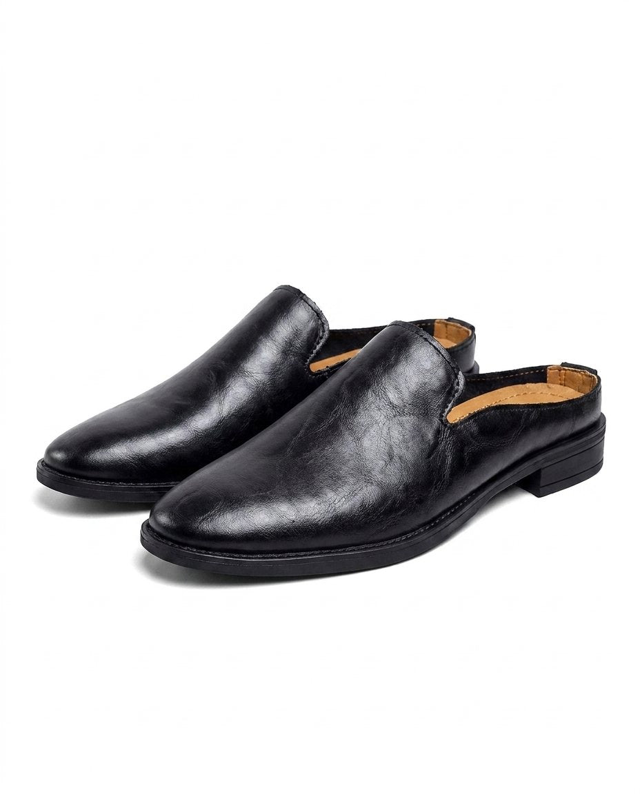 Winterfeld | Leder-Mules aus Premium-Rindsleder