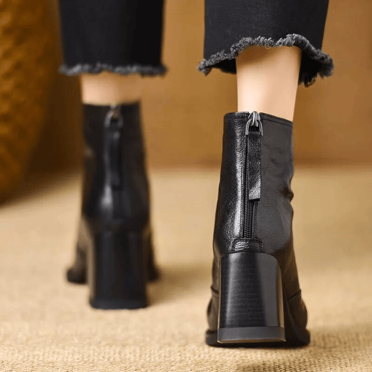 Winterfeld™ | Luxuriöse Stiefeletten mit mittelhohem Absatz