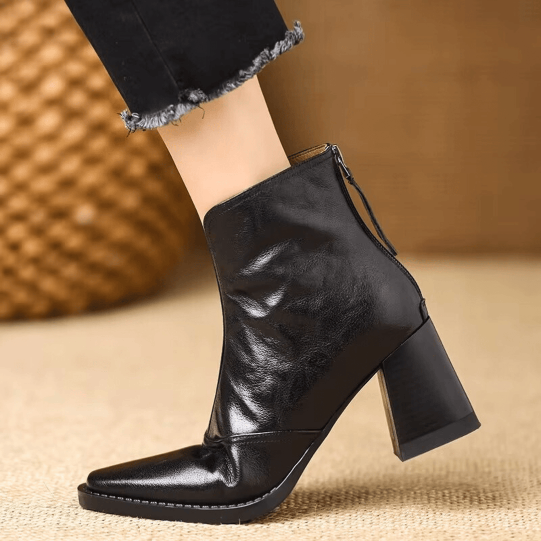Winterfeld™ | Luxuriöse Stiefeletten mit mittelhohem Absatz