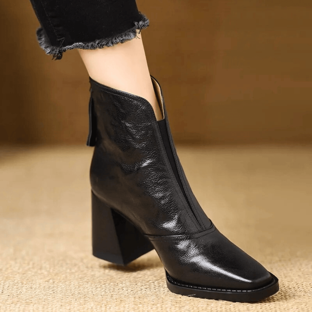 Winterfeld™ | Luxuriöse Stiefeletten mit mittelhohem Absatz