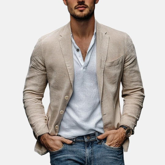 Winterfeld | Eleganter Sommerblazer aus leichtem Leinen